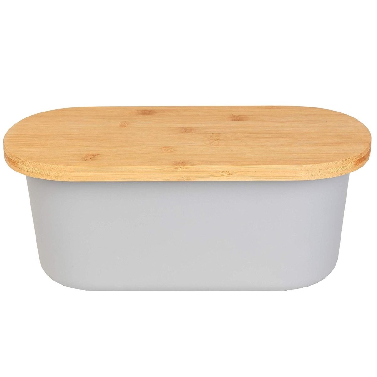 Salter Earth Bamboo Fibre Grey Bread Bin - Bonnypack