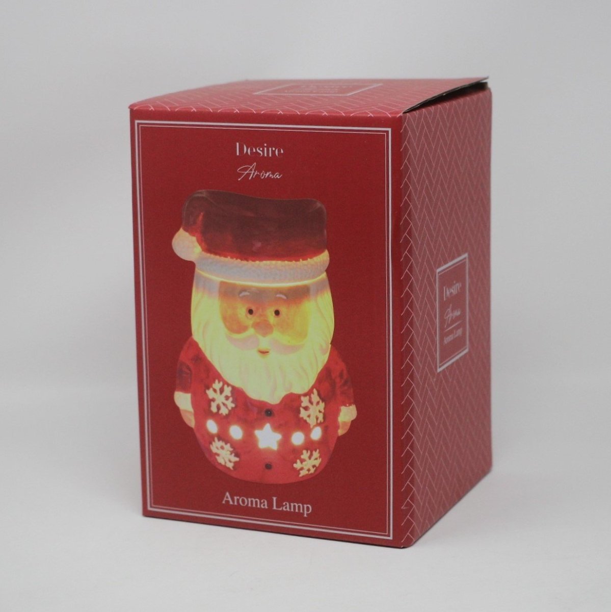 Santa Claus Wax Melt Burner Oil Warmer LED Christmas Lamp - Bonnypack