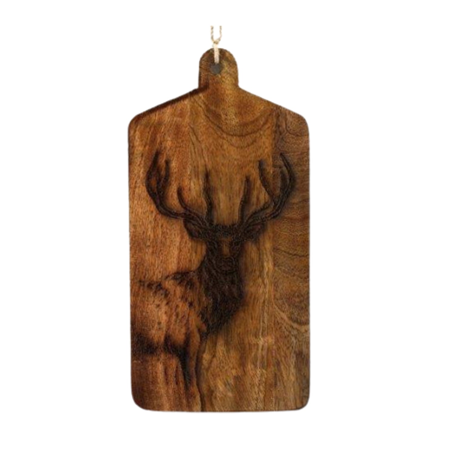 Wooden Stag Cheese Board