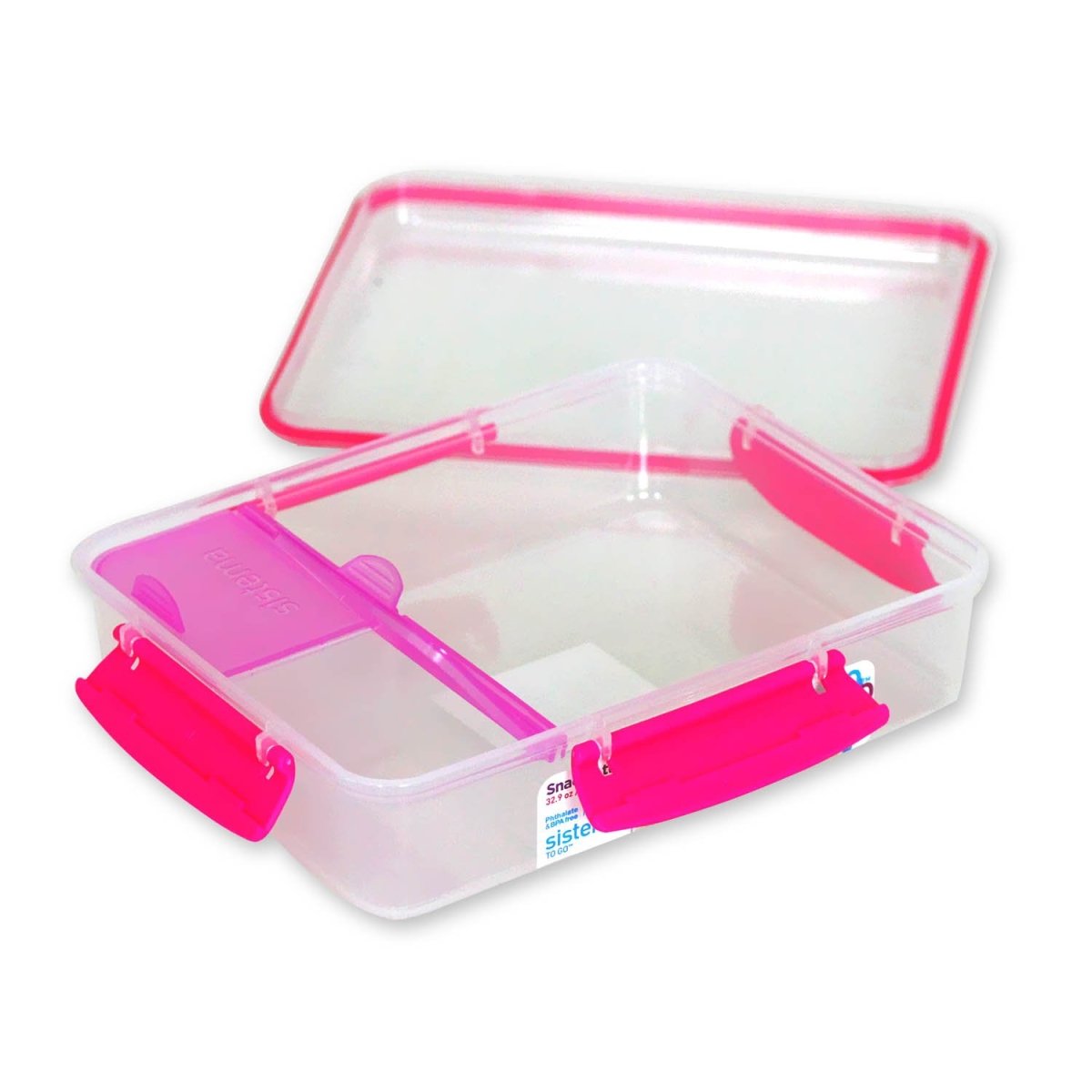 Sistema Pink Snack Attack Duo To Go Lunch Box 975ml - Bonnypack