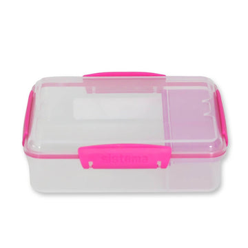 Sistema Pink Snack Attack Duo To Go Lunch Box 975ml