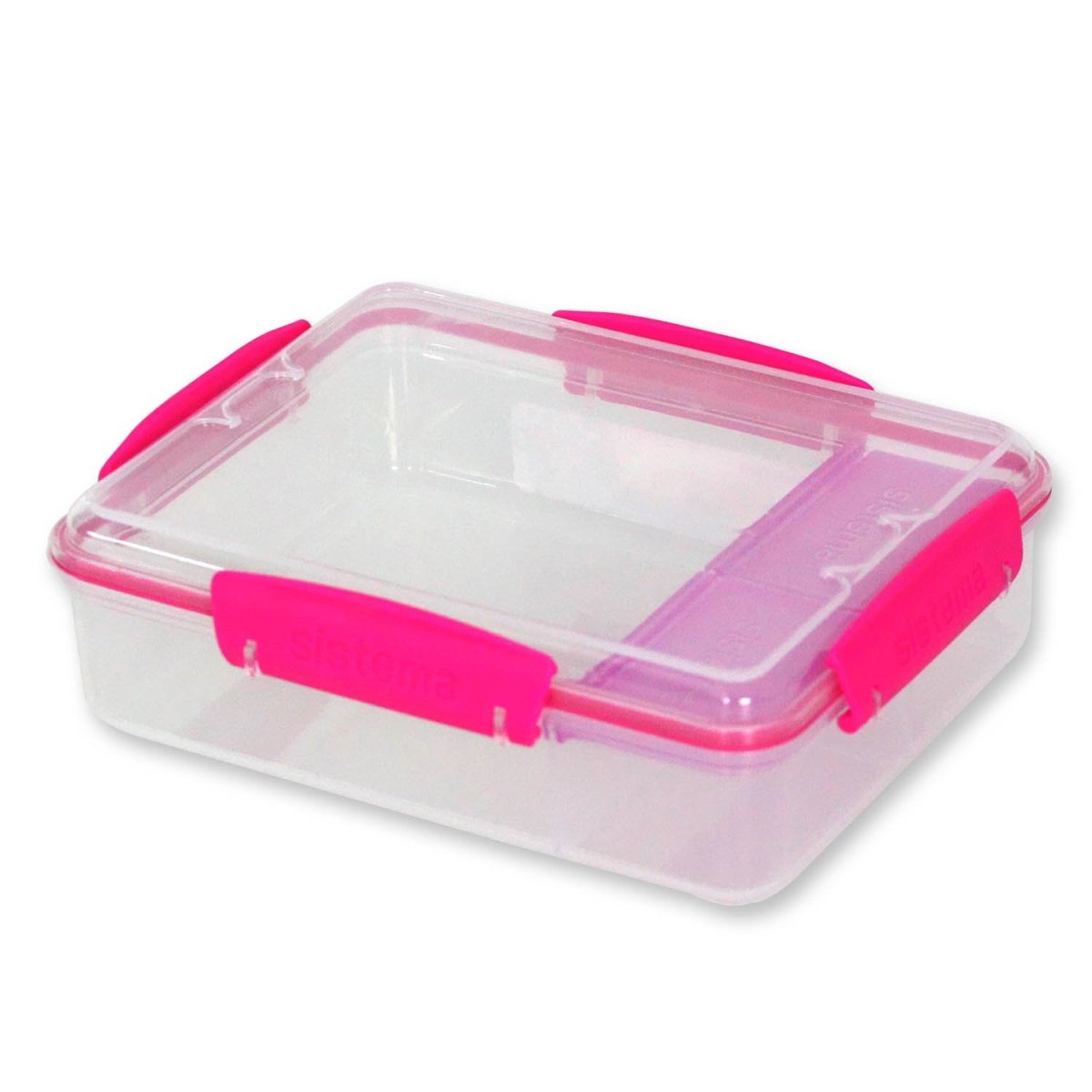 Sistema Pink Snack Attack Duo To Go Lunch Box 975ml - Bonnypack