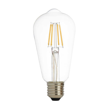 5 Dimmable Led Filament Squirrel Lamp Clear Glass E27 6W 600Lm 2700K