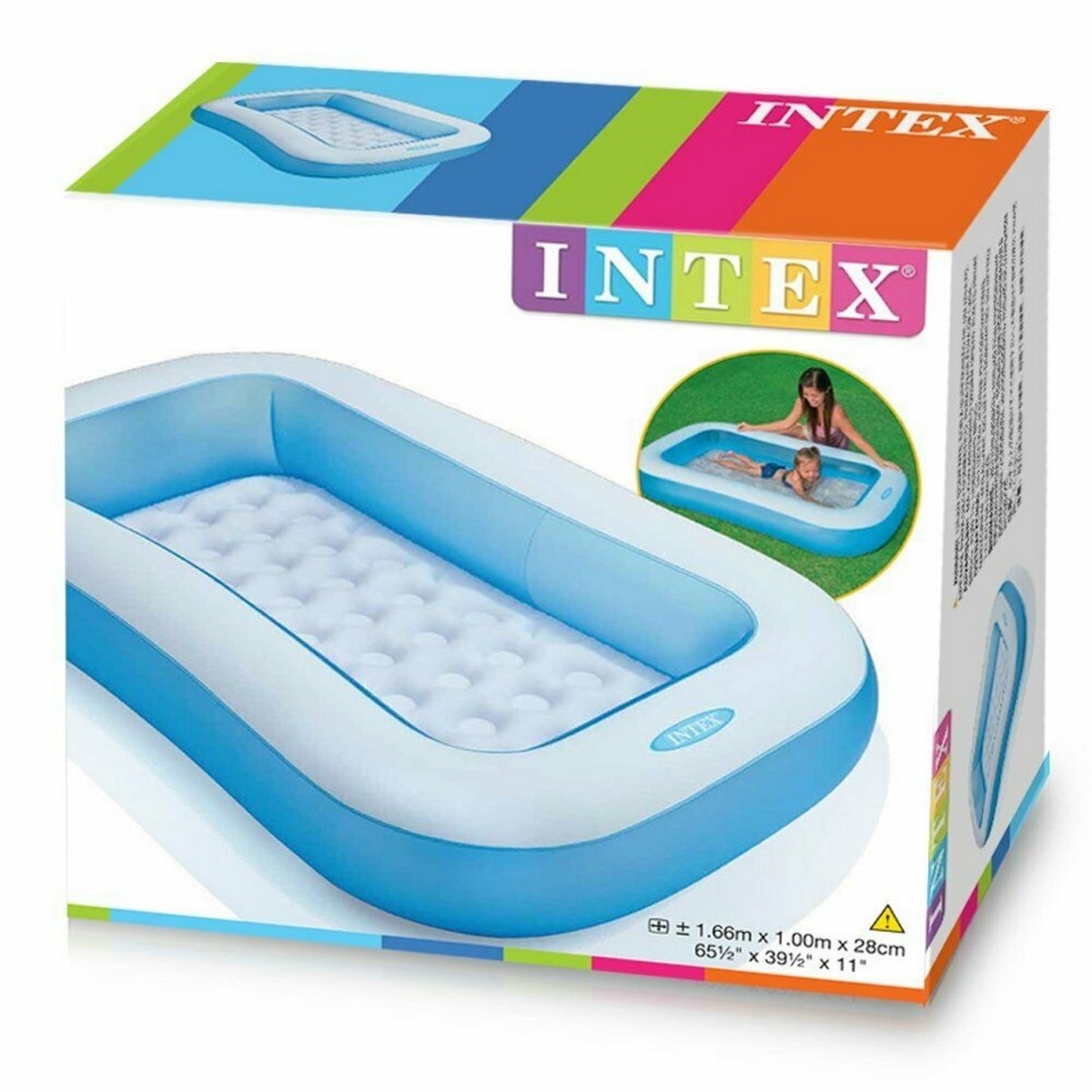 Small Inflatable Kids Summer Play Swimming Paddling Pool - Bonnypack