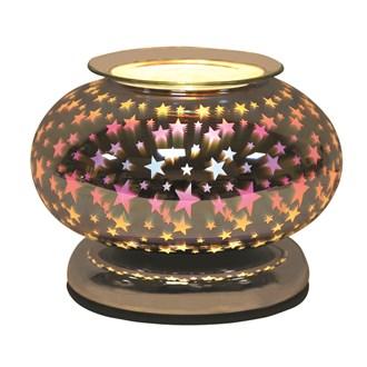 Stars Burst Electric Wax Melt Oval Burner Warmer 3D Lamp - Bonnypack