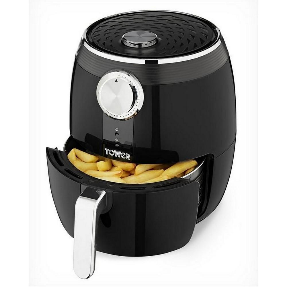 Tower 4.5L 1500W Black Manual Air Fryer - Bonnypack