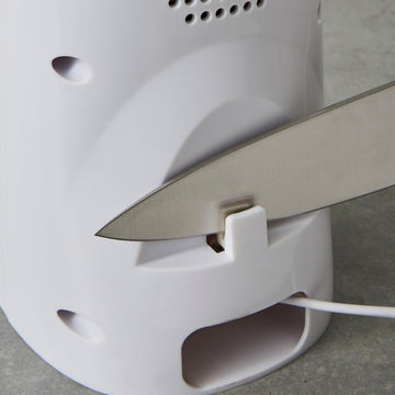 Tower Presto 4-In-1 White Can Opener with Knife Sharpener