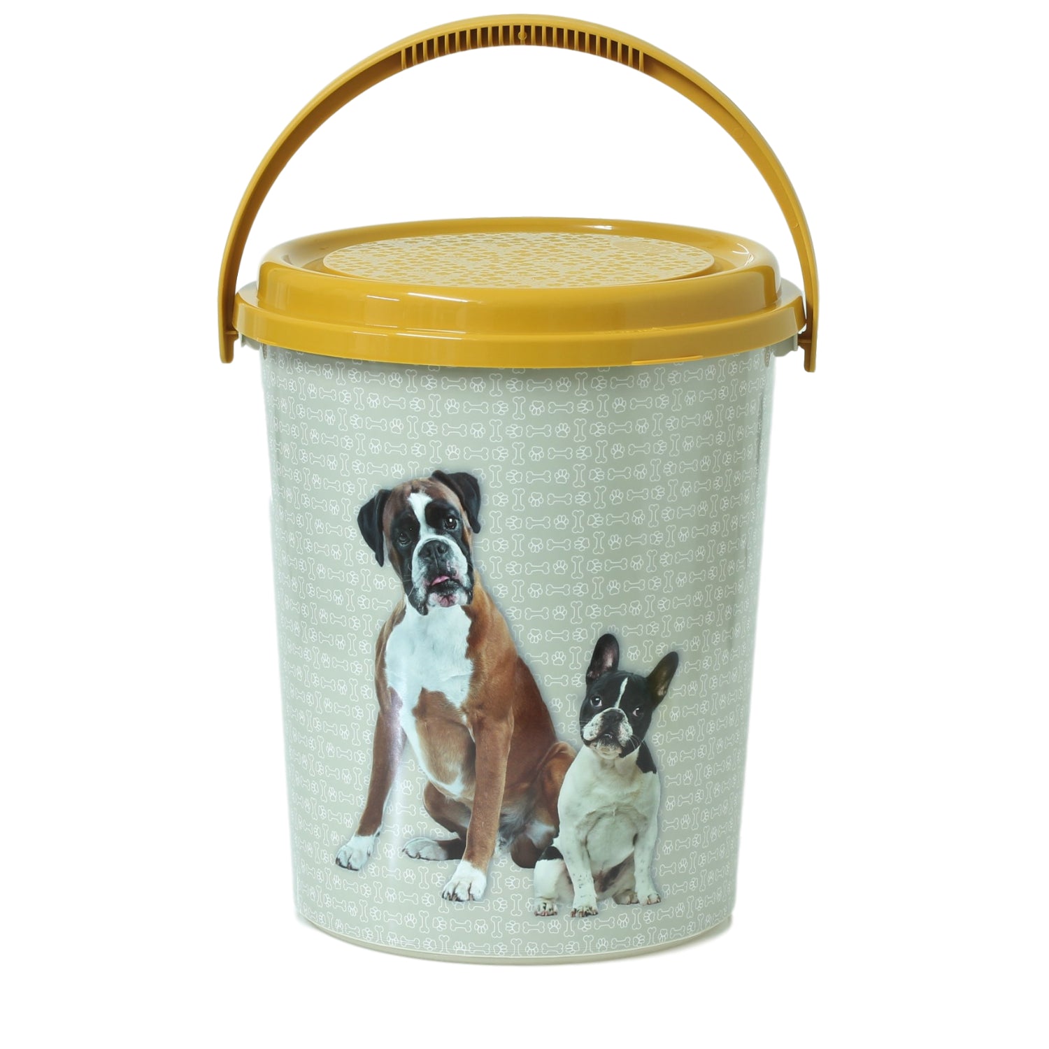 Large Plastic 11 Litre Dog Pet Dry Food Storage Container Box Bucket - Bonnypack