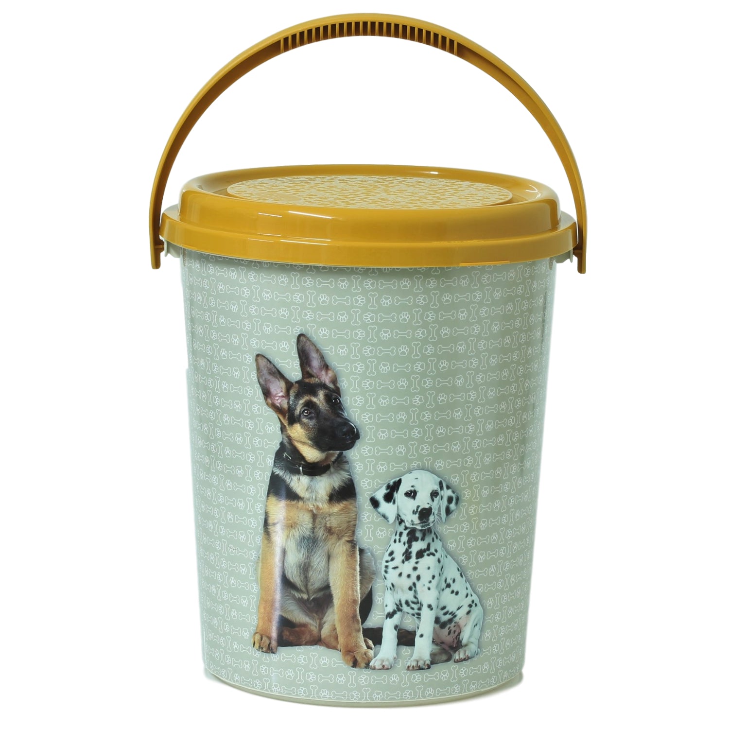 Large Plastic 11 Litre Dog Pet Dry Food Storage Container Box Bucket