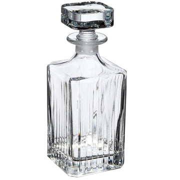 Rcr Clear Crystal Whisky Wine Decanter Bottle 750 Ml
