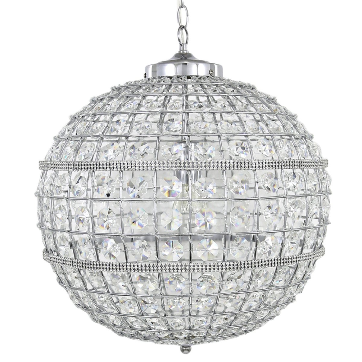 Vienna Large Clear Cut Glass Ceiling Light - Bonnypack