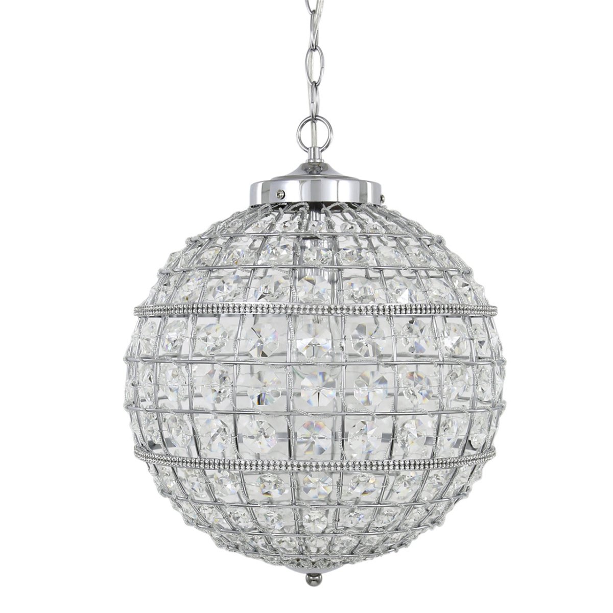 Vienna Small Clear Cut Glass Ceiling Light - Bonnypack