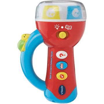 Spin and Learn Colours Imaginative Musical Baby Torch Toy