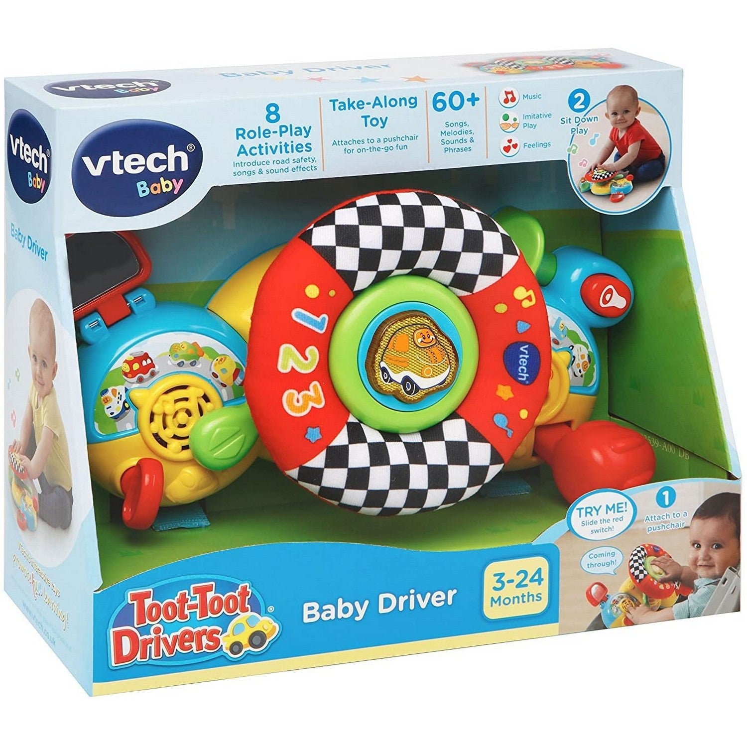 Toot Toot Drivers Interactive Pushchair Musical Learning Baby Toy