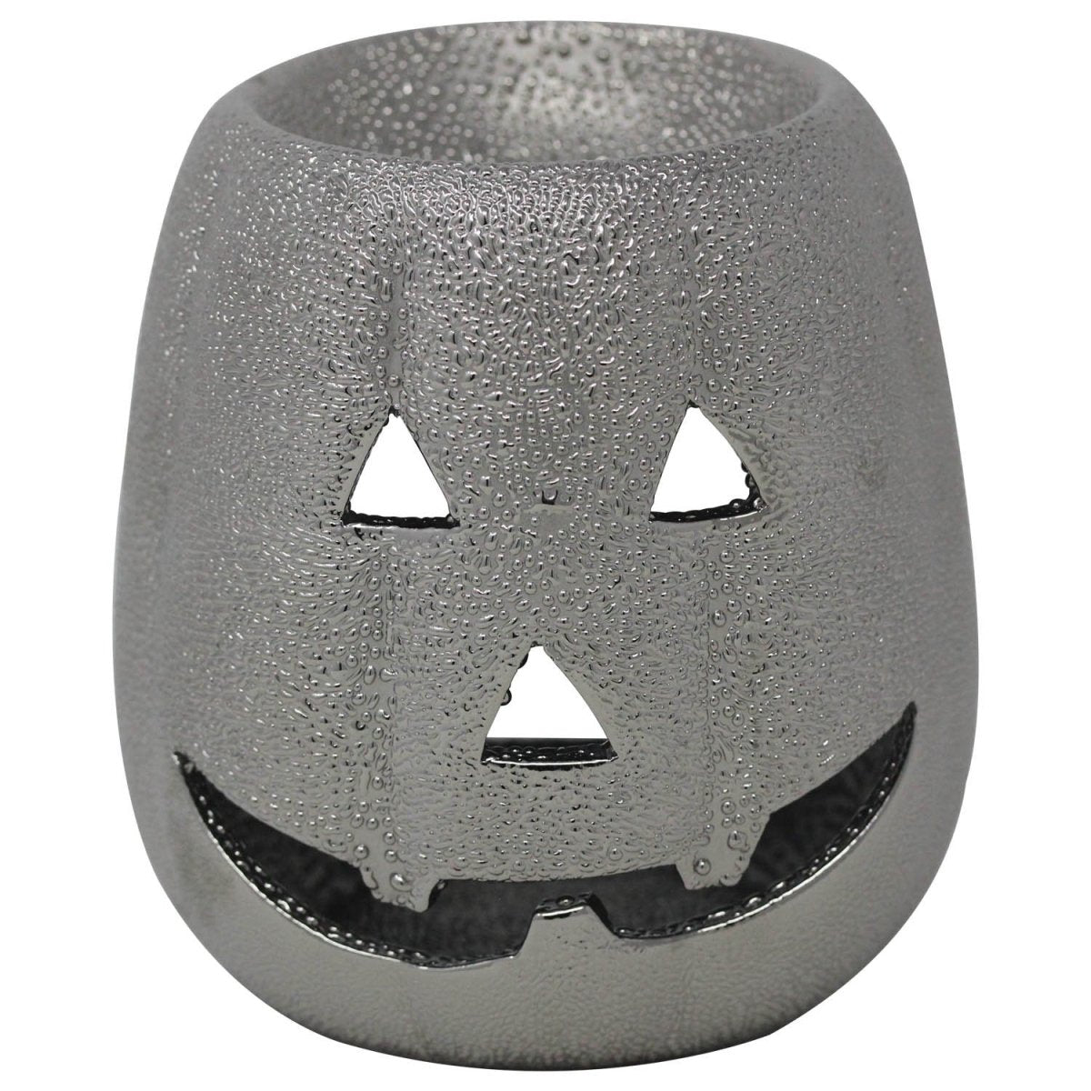 Wax Melt Burner - Pumpkin Silver 10cm - Bonnypack